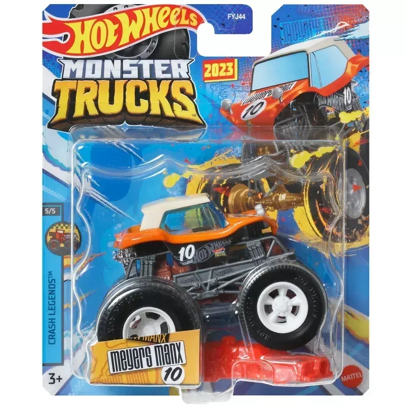 Original Hot Wheels Monster Trucks Car Beetle Bus SUV