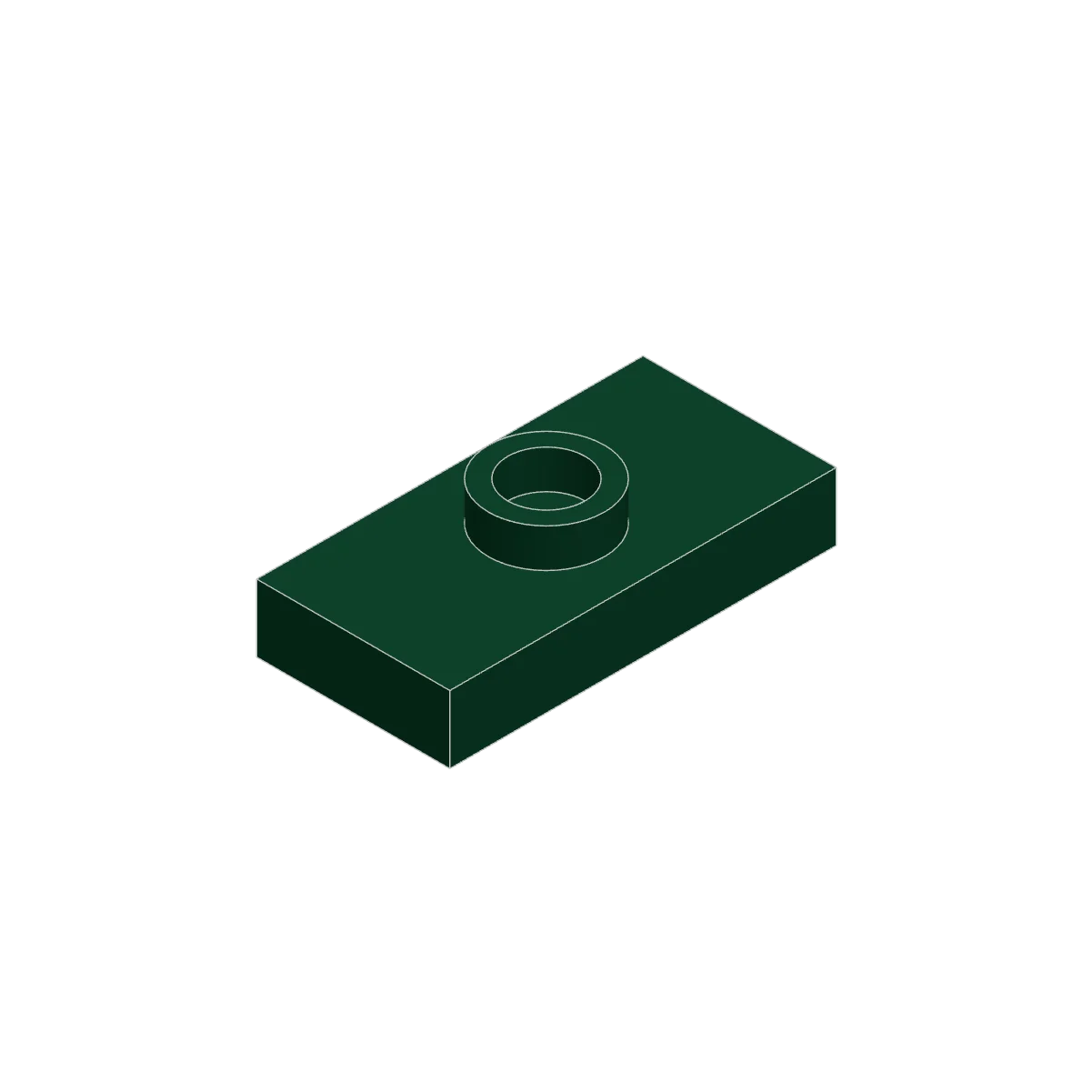 50PCS 3794b Modifiziert 1x2 mit 1 Bolzen mit Nut Ziegel Sammlungen Bulk Modular GBC Spielzeug Für Technische MOC Bausteine – Detail 4