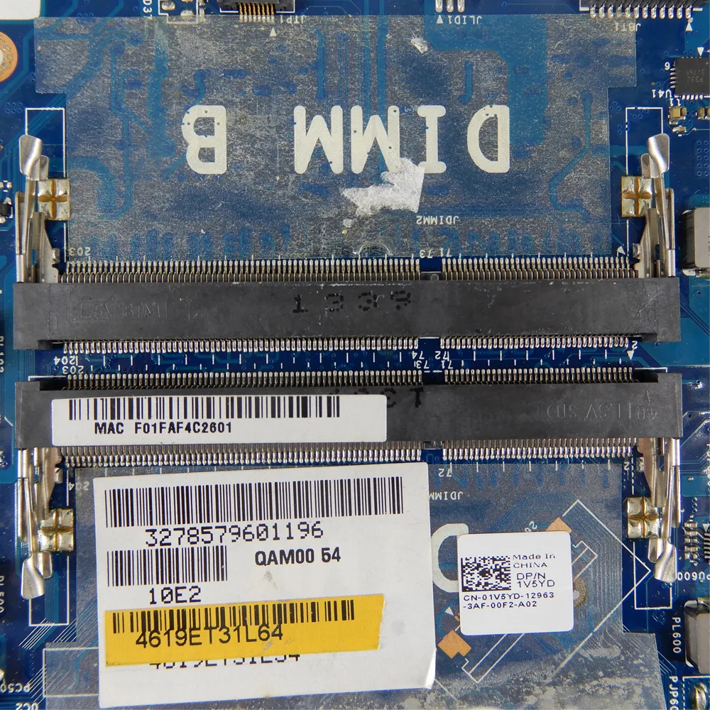Laptop Motherboard para Dell, LA-7731P, i5-3320, i7-3540M,