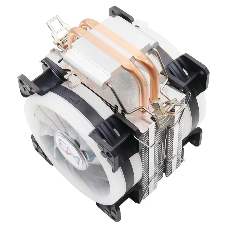 Efficient Cooling CPU Cooler Fan 3pin For Intel LGA 1150 1151 1155 1700 775 1200 AMD AM4 AM5 Quiet Ventilador Silent Radiator