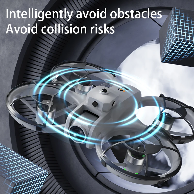 Drone Jouet Enfant avec Caméra Éviter Obstacles 3 Batteries