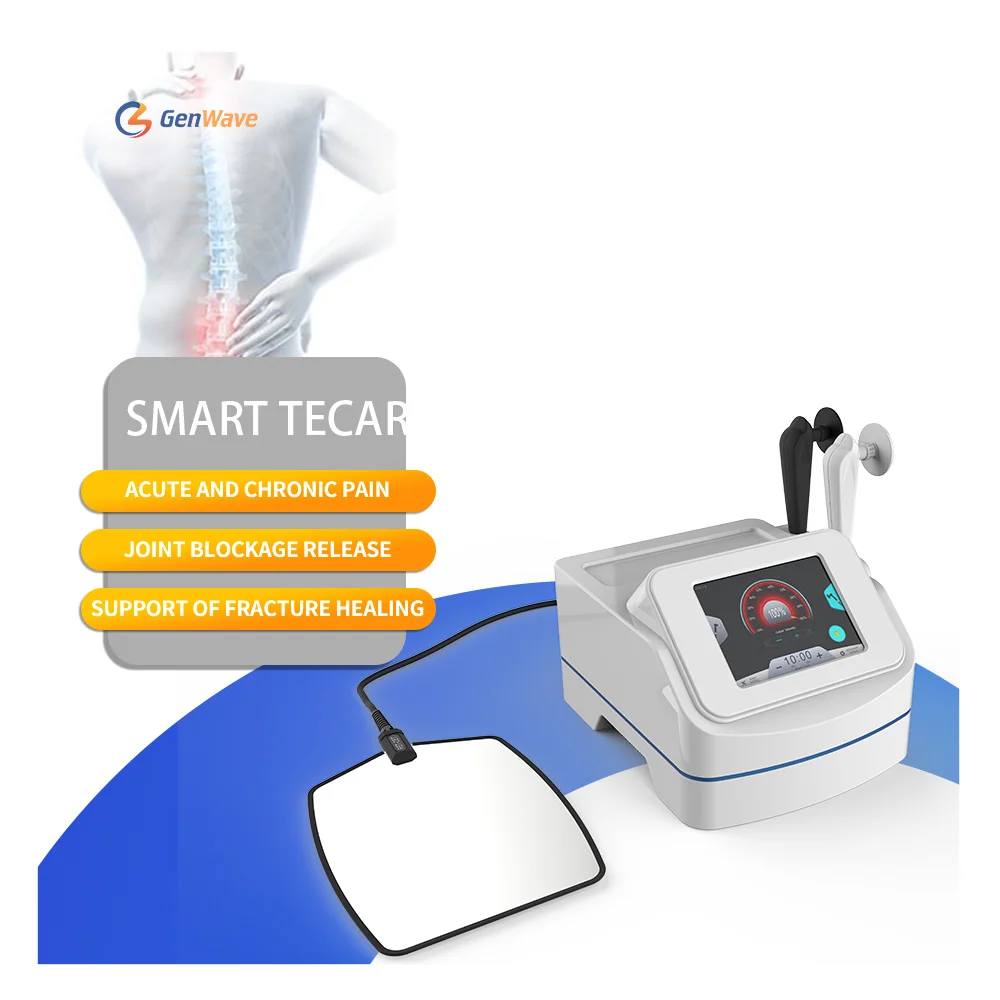300W Smart Tecar Diathermy Sport Injury Skin Tightening Physiotherapy Machine