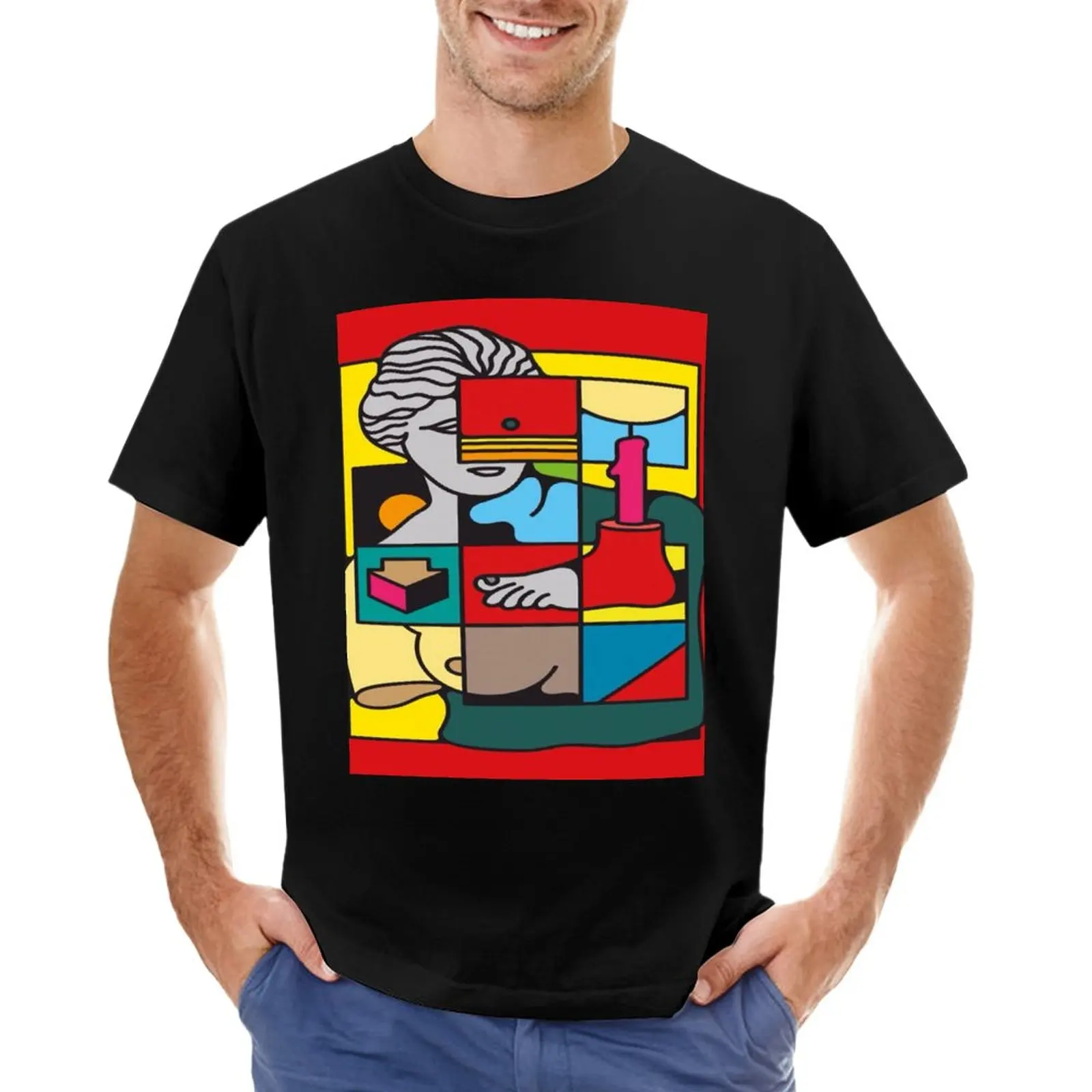 

Abstract art T-Shirt t shirt man black t shirts for men