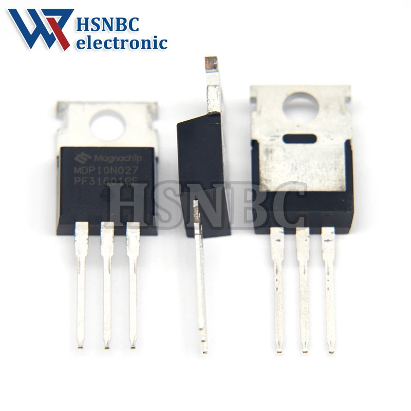 10x MDP10N027 Transistor TO-220 - Perfekt Für Elektronik Projekte & Reparaturen