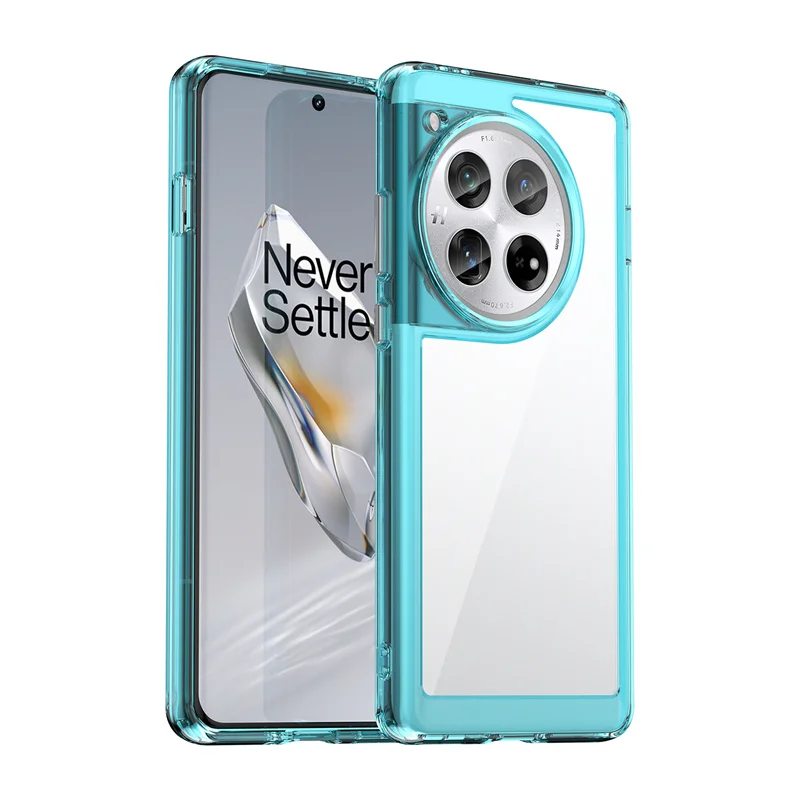 Clear Shockproof TPU Protective Phone Case with Frame