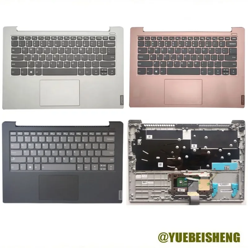 

YUEBEISHENG New/org For Lenovo 14 2019 ideaPad S340-14 S340-14IWL S340-14API/ IML Palmrest US keyboard Upper Cover Touchpad