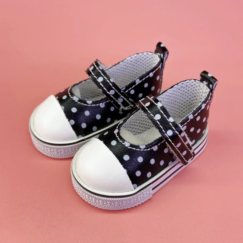 Tilda 6cm Toy Shoes For Doll Paola Reina 32cm,Fashion Sneakers for Dolls,1/4 Bjd Toy Shoes for Corolle Accessories for Mia Dolls