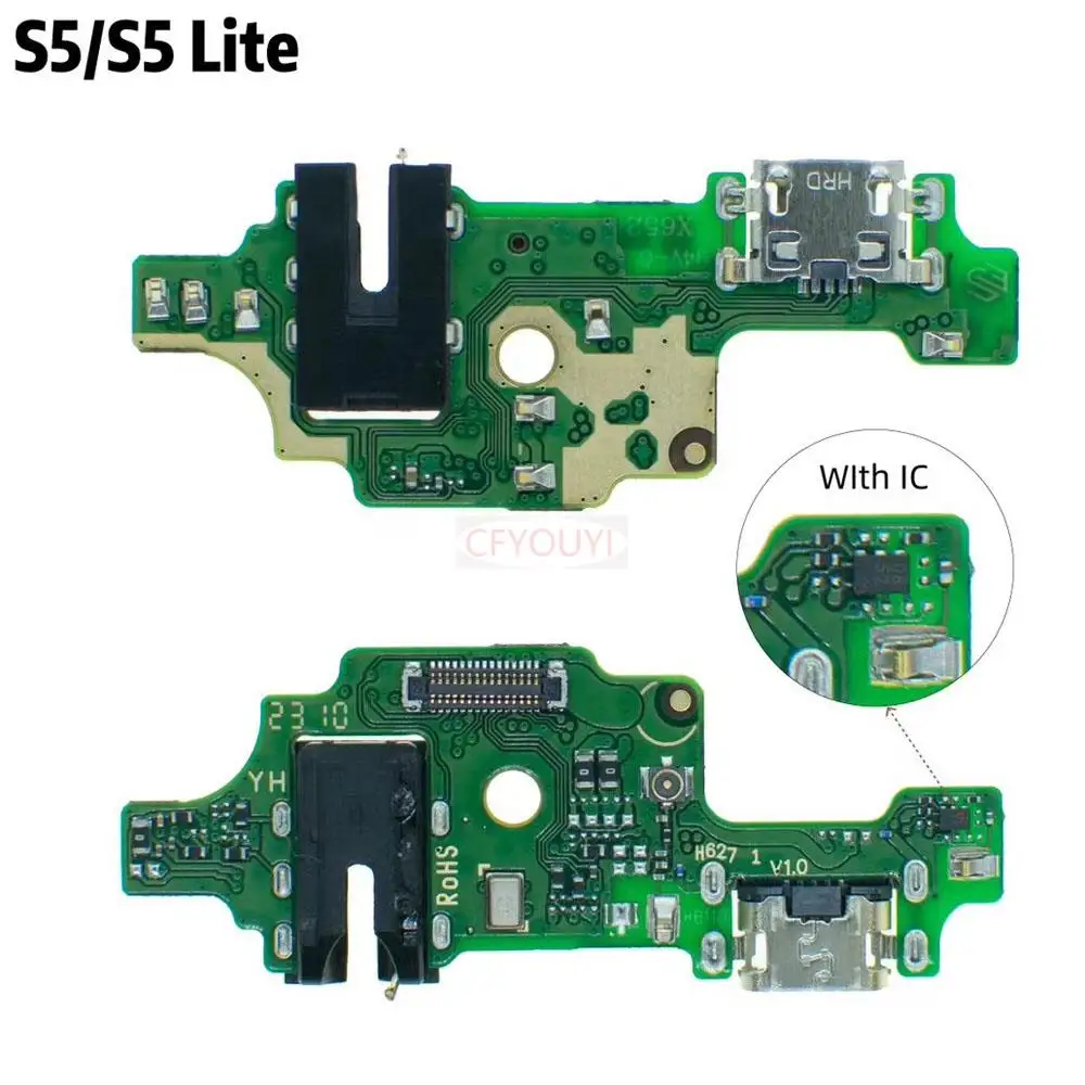 

Для Infinix S5/S5 Lite X652 X652B X652C плата с зарядным портом с IC