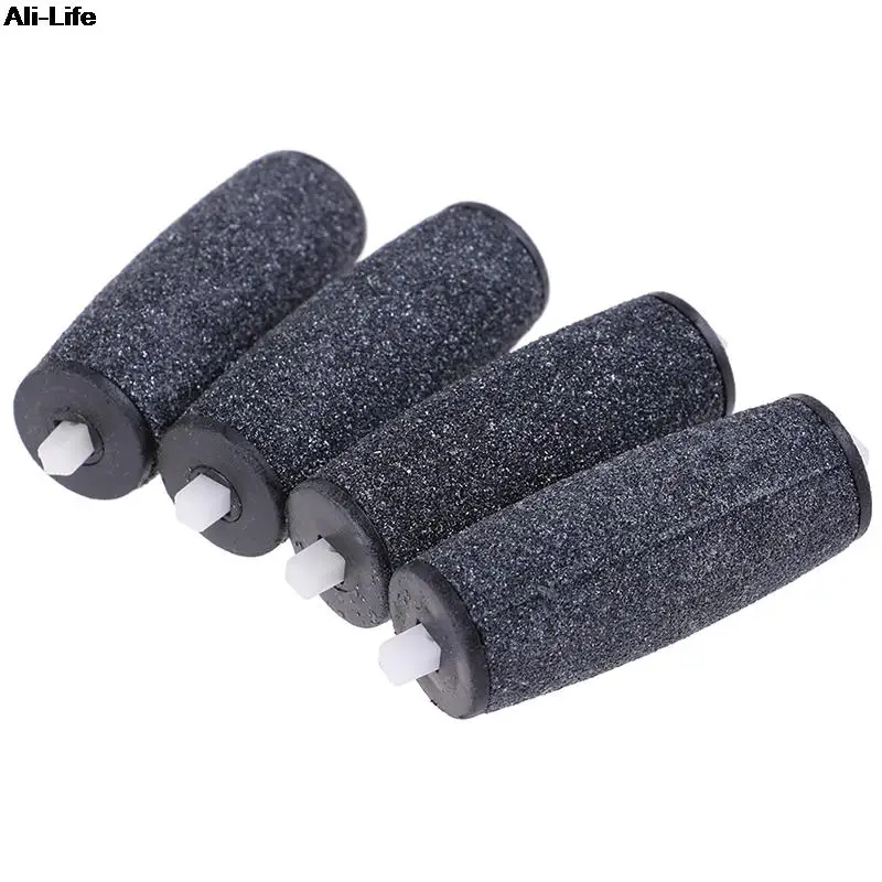 New 4Pcs hot Dull Polish Foot care tool Heads Hard Skin Remover Refills Replacement Rollers For Scholls File Feet care Tool