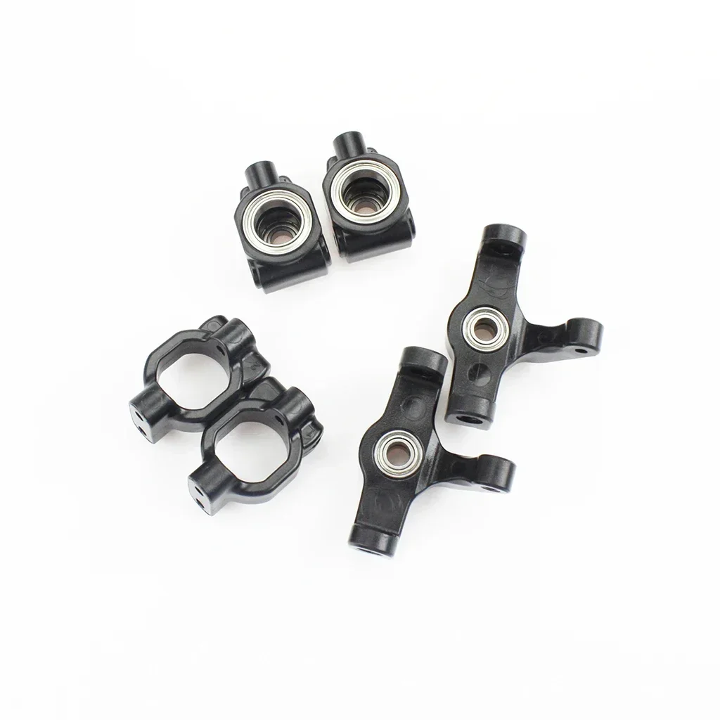 

6 шт. передний рулевой Кубок C Hub Carrier, заднее сиденье колеса для Wltoys 104001 1/10, обновленные детали для радиоуправляемых автомобилей, аксессуары