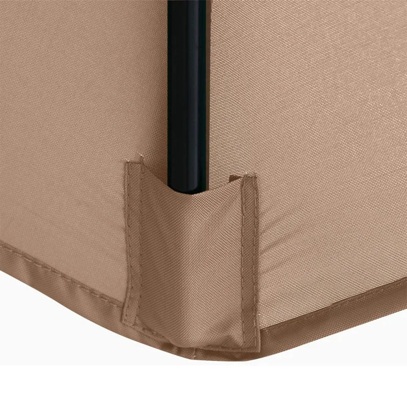 Anti-UV Waterproof Parasol Replaceable Cloth without Stand Outdoor Garden Patio Banana Umbrella Cover Sunshade Cloth 2/2.7/3m parasol cover