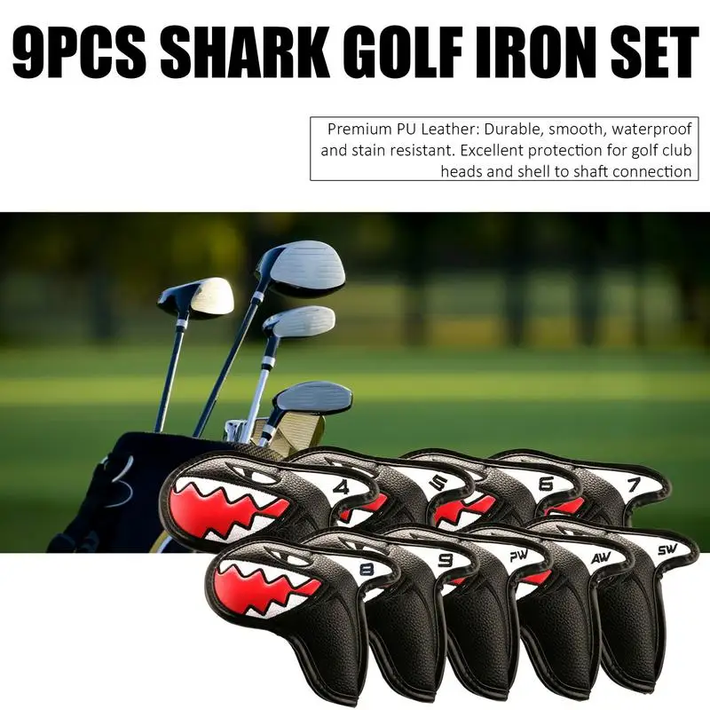 FackLOxc Golfs Driver Golfs Club Iron Headcover Golfs Putter Headcover Golfs Club Hoofd Golfs Voor Mannen Vrouwen
