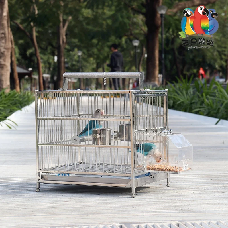 

Carrying House Nest Bird Cage Aviary Outdoor Small Feeder Hut Bird Cage Breeding Shelter Cage Pour Oiseaux Garden Accessories