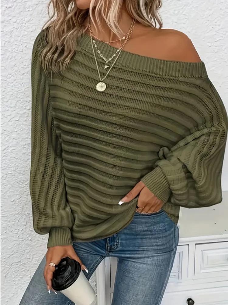 Suéter de cuello alto sólido suéter de punto suelto suéter de mujer casual femenino otoño invierno 2024 señora manga larga prendas de punto