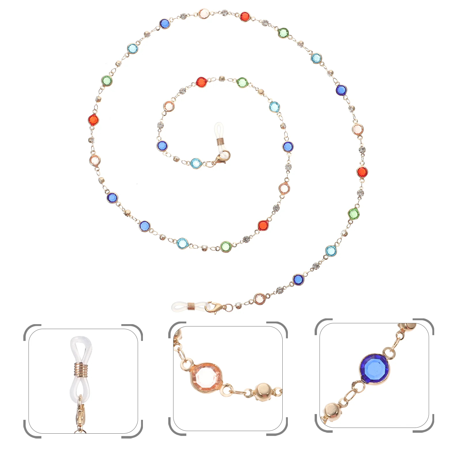 

1pc Creative Glasses Color Chain Color Glasses Chain Color Anti-Lost Chain