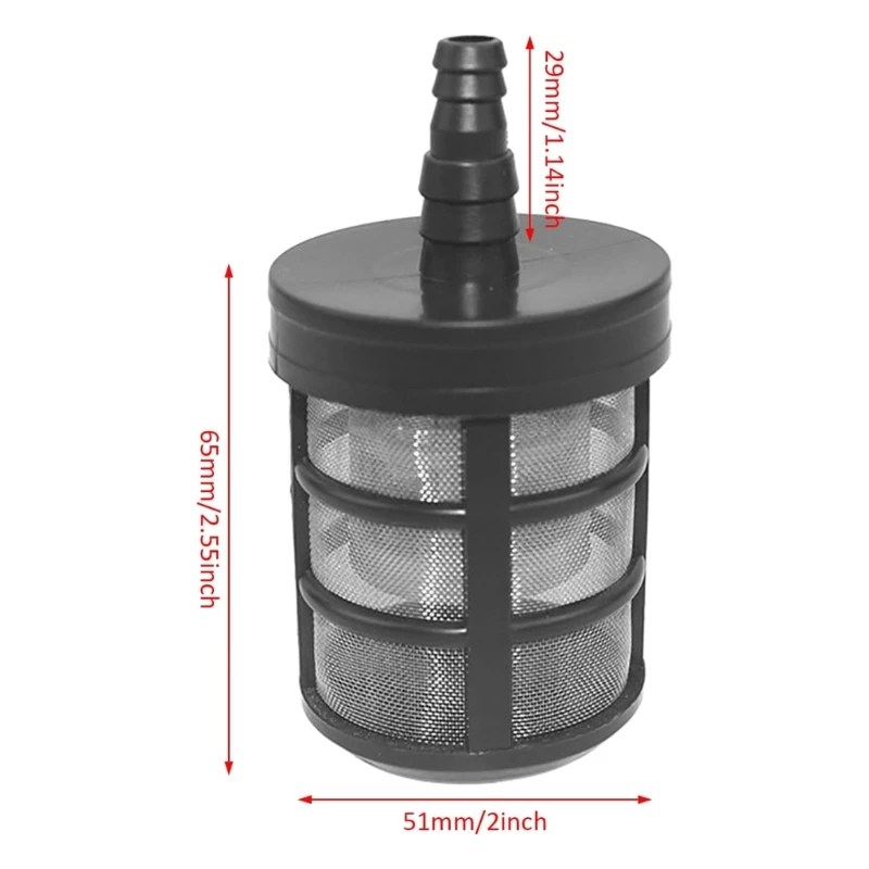 Suction Hose Filter For Intake Hose Pressure Washer Water Suction Strainer Filter Garden Watering