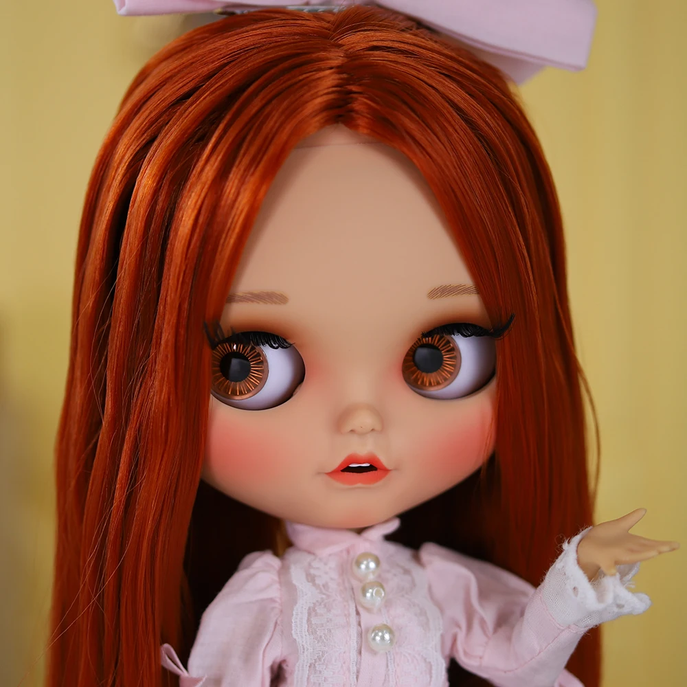ICY DBS blyth doll 1/6 BJD Joint body Tan skin Matte Face 30cm on sale special price toy gift Anime Girl SD 6