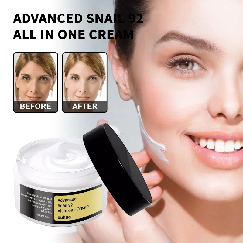 

Snail Essence Nourishing Cream,Moisturizing Skin Care Face Anti-aging Wrinkles Spot Dark Circles Removal FACIAL Cream Acne Creme