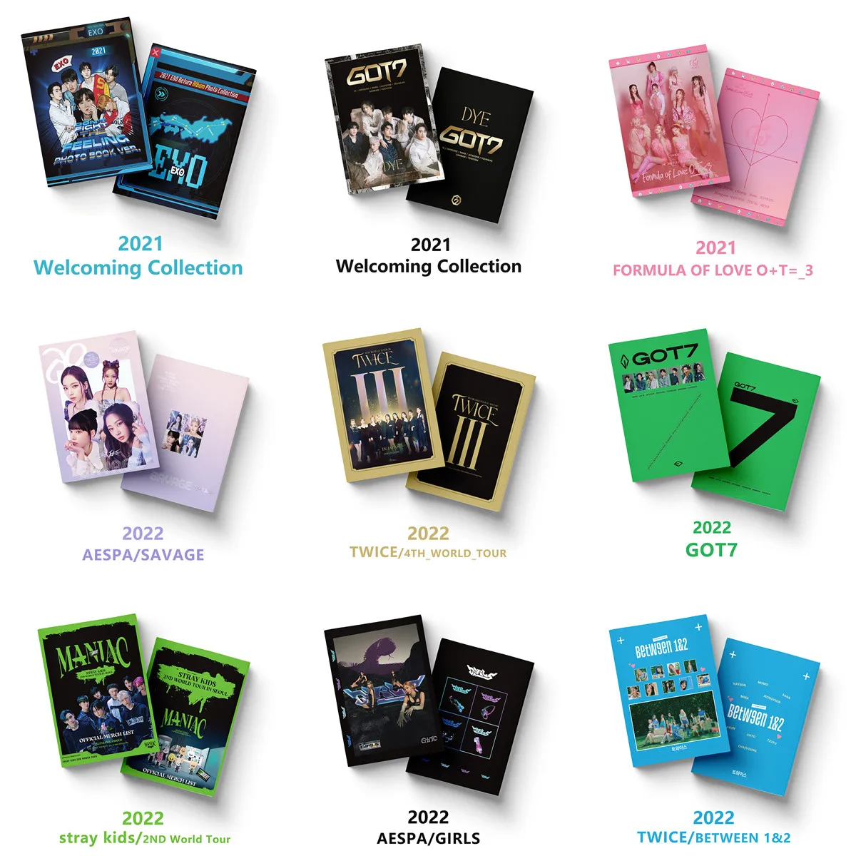 Kpop Idol Album Books Photo Print Picture Korean Fashion Cute Boys