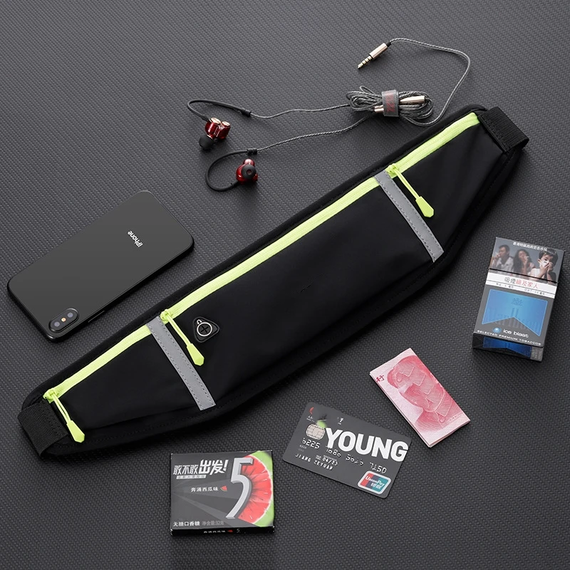 Ultra-Thin Waterproof Sports Belt Bag - Multi-Function Running & Outdoor Accessory