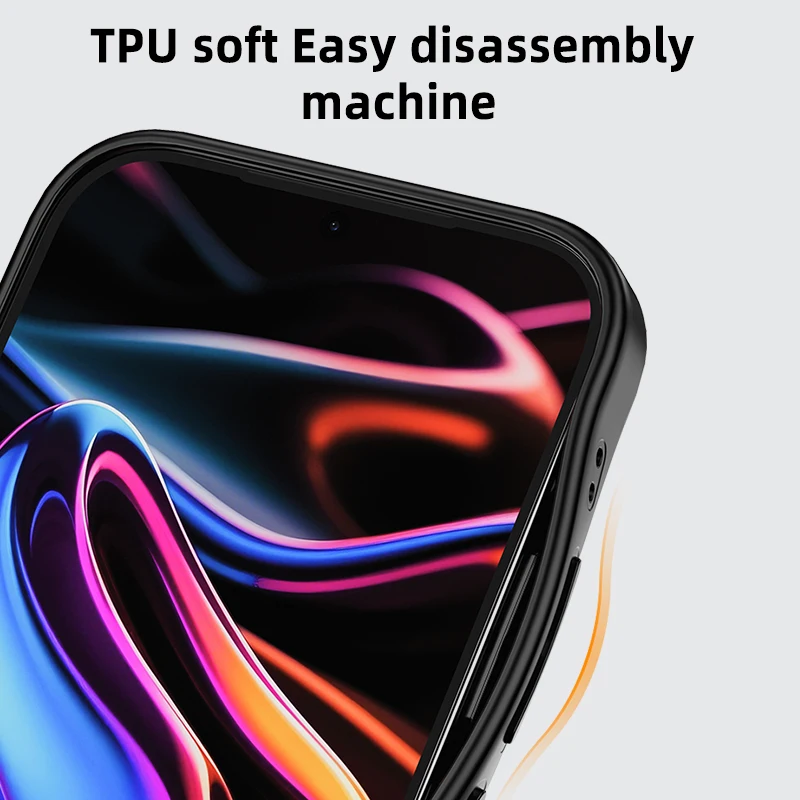 Magsafe Magnetic Shockproof Translucent Acrylic Phone Case