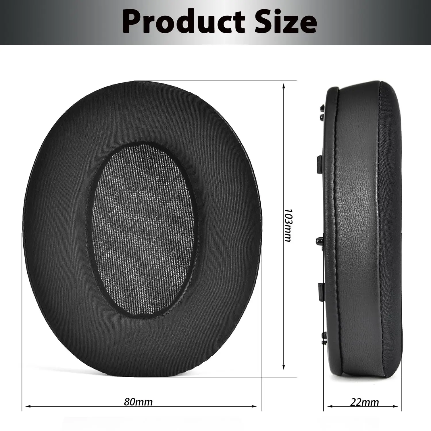 รูปสินค้า แผ่นรองหูฟังเย็นสบาย สำหรับ Sony WH-1000XM3