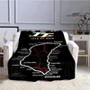 Motorcycle isle of man tt Printed blankets Flannel Warm blanket Soft Cozy Blanket Travel Blankets bed linings Birthday Gift 1