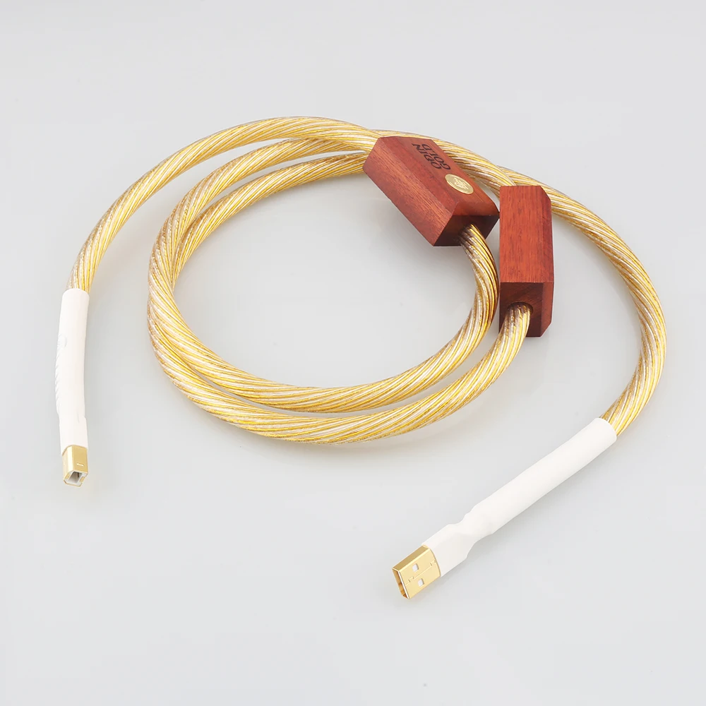 USB Cable Hi-End Nordost ODIN Gold USB 2.0 A to USB B Cord DAC Data Cable Hifi Audio Sound Card Connection Audio Sound Wire
