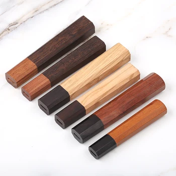 Manico per coltello ottagonale classico giapponese da 1 pezzo per manico per coltello da cucina in acciaio damasco fatto a mano semilavorato fai-da-te 1