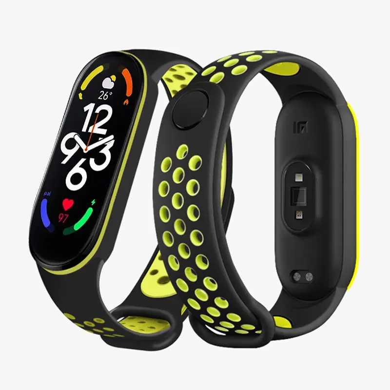 Silicone Sport Wristband for Smart Fitness Tracker