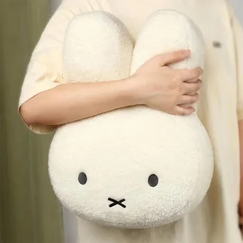 Miffy Black eyes Cute Doll Plush Toy Kawaii Bed Pillow soft comfortable Sofa Cushion Pillow Gift toys for Girl and Boy 1