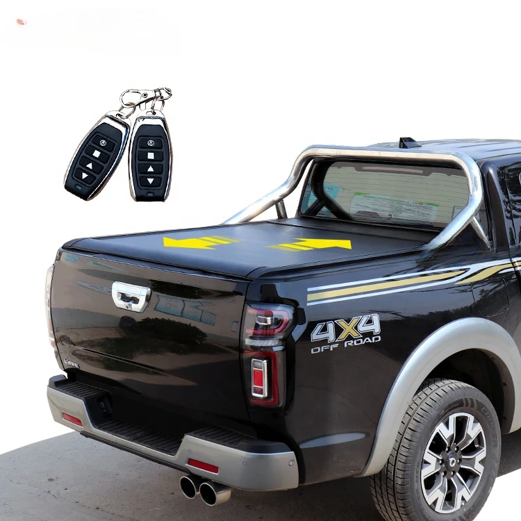 

Pickup Truck Bed cover JAC T8 Aluminum roller shutter electric tonneau cover for great wall poer 2021