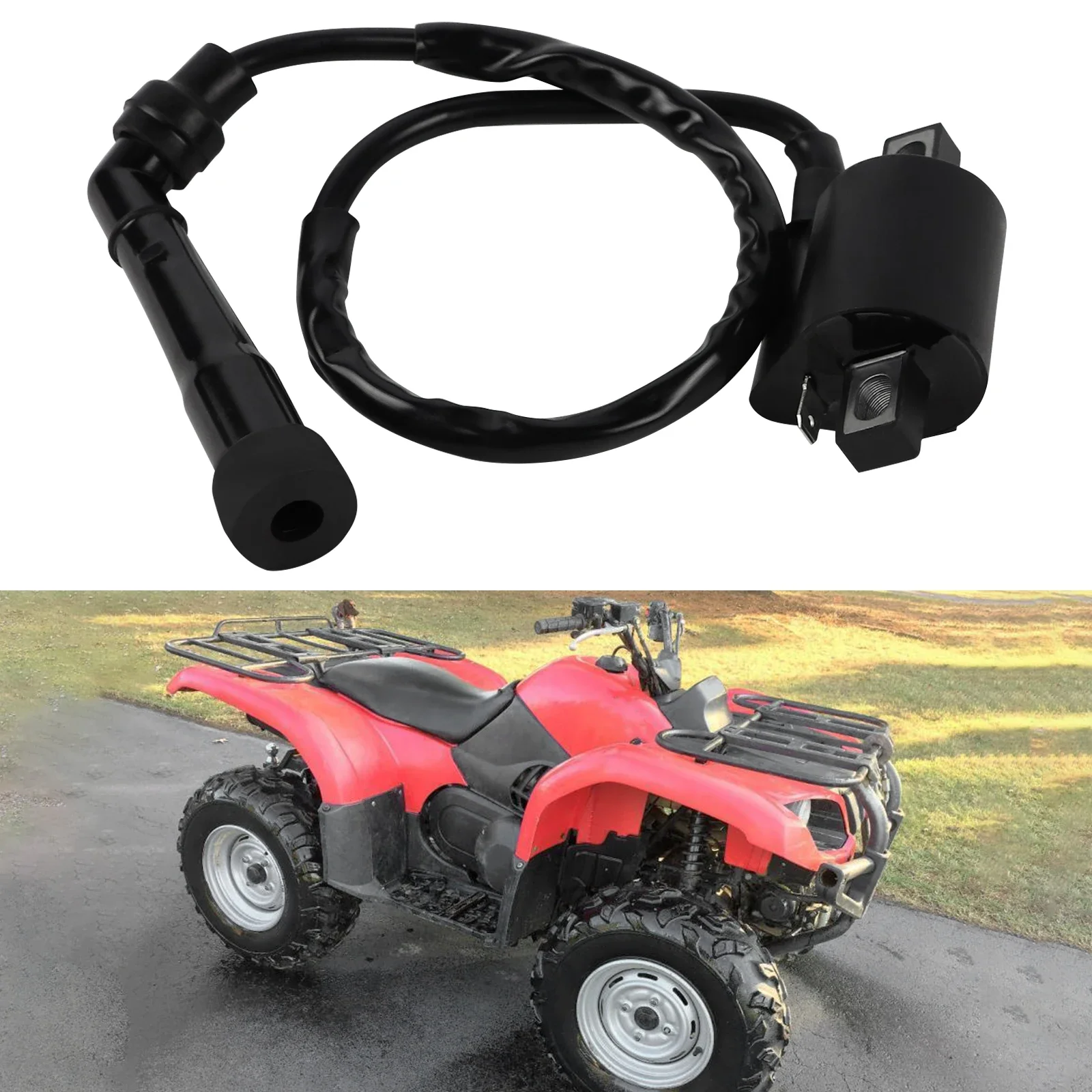 Motorcycle Ignition Coil for Yamaha Grizzly Raptor Rhino 660 YFM 350 YFM 660 YFM400 YFM660 Big Bear 400 ATV Parts