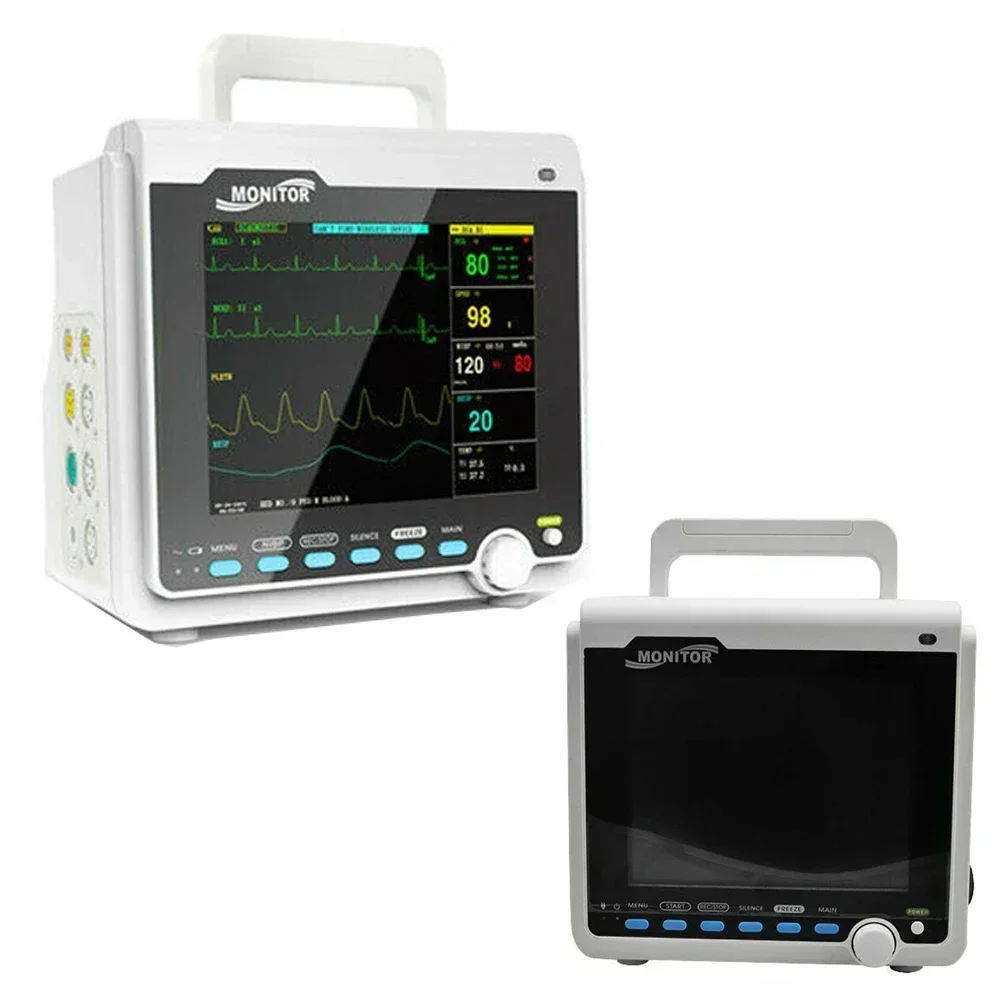 CMS6000 Portable Veterinary Monitor Oximeter detector Monitor 8" Pet Vital Sign