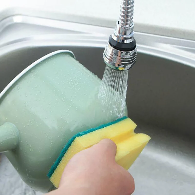 1/2pcs Kitchen Home Gadget Water Saving Device Rotate High Pressure Faucet Nozzle Creative Kitchen Accessories Supplies Goods