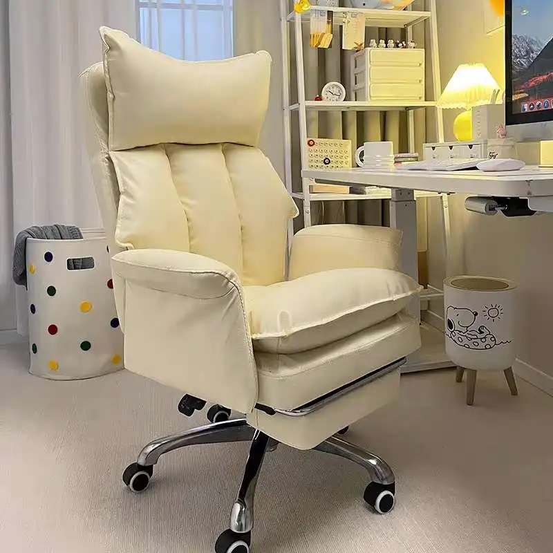Armrest Gaming Office Chair Rotating Luxury Nordic Bedroom Office Chair Mobile Designer Silla Escritorio Oficina Furniture tiger automatic buckle rotating high quality luxury famous brand fashion designer belt men white wide waist strap ceinture homme