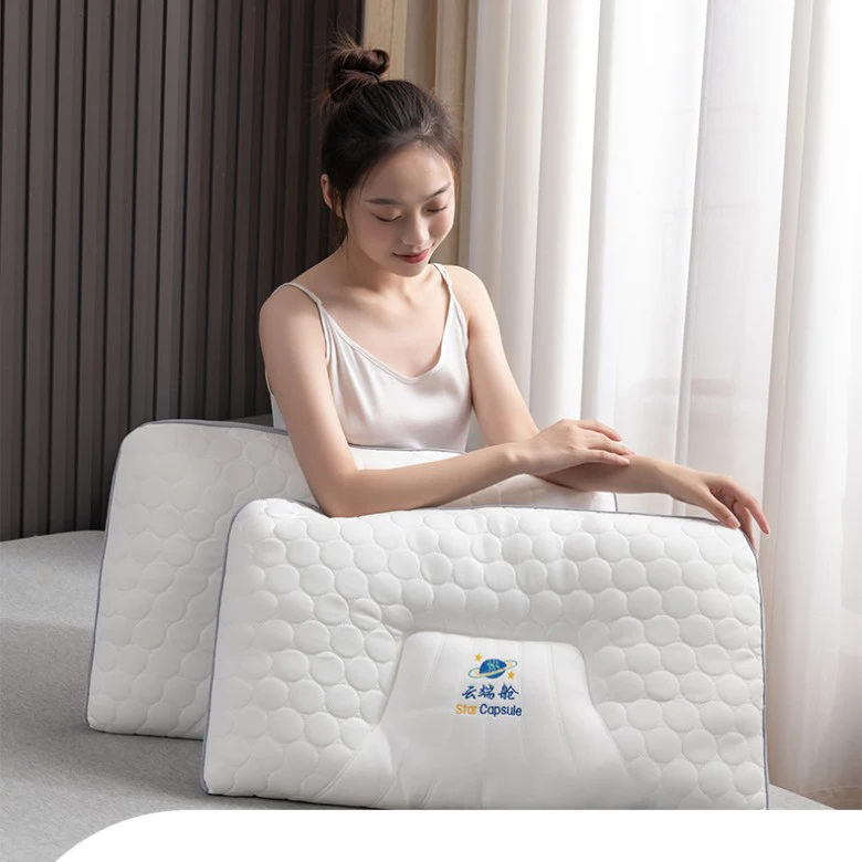 

NaturalSpaceModuleLatexSuitableVariousSleepingPositionsGetComfortableSleepMedium HardnesComfortMultipleStylesLatexSleepingPillow