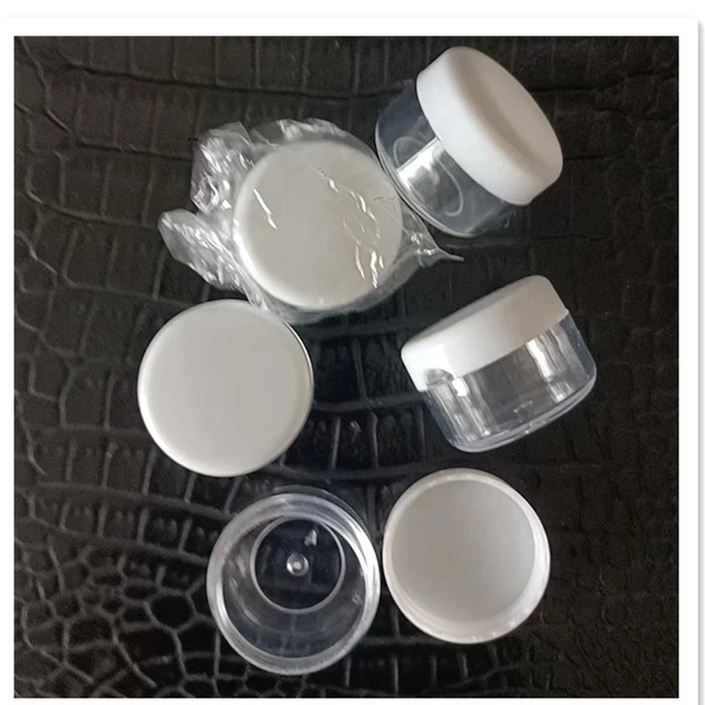 20pcs Sample Pots With Lids 5g / 5ml Small Plastic Pots, Mini Cosmetic  Containers, Small Plastic Containers Plastic