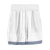 2024 New Summer Men's Set Loose Casual Sports Suit High-quality Jacquard V-neck Short-sleeved Shorts Two-piece Men's Clothing 5
