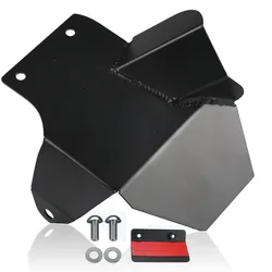 Advanced Shock Heat Shield & Exhaust Pipe Protector Guard (Black)