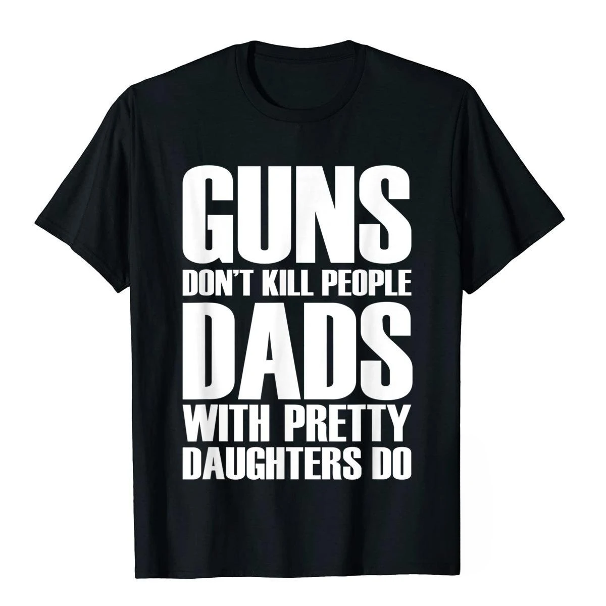 

Винтажная уличная одежда с принтом Guns don't kill, отца и дочери, трендовая летняя Универсальная футболка в стиле Харадзюку для мужчин и женщин