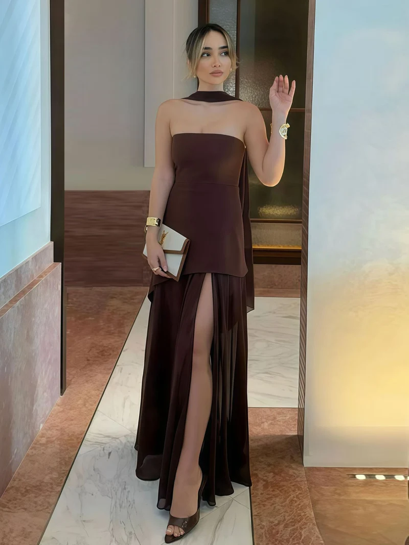 slim fit dress slacks Faviana main image 0