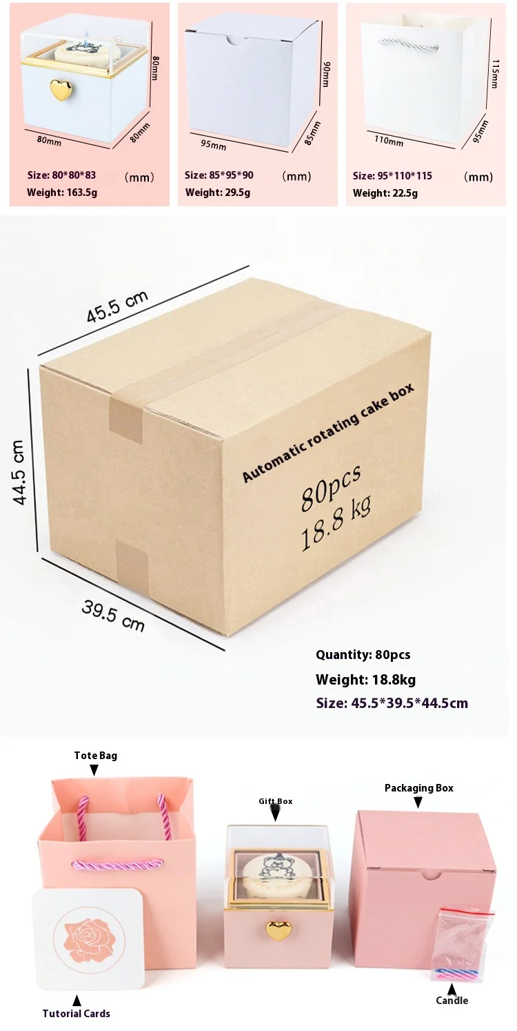 10pcs Small Gift Boxes for Candles, Dolls, or Party Favors with Bow Ribbon, Elegant Pap... - SKU CGB01039 - UGI Packaging