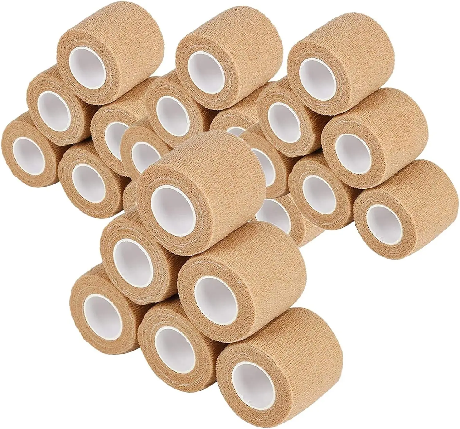 Description Picture 6 of itemSelf Adhesive Bandage Wrap Tape Cohesive Bandage Highly Breathable Elastic Bandage Athletic Nonwoven Tattoo Handle Bandage