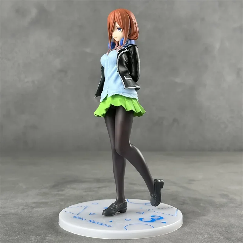 Figuras De Acción Nakano Miku Y Nakano Nin - Quintessential Quintuplets, Coleccionable Anime
