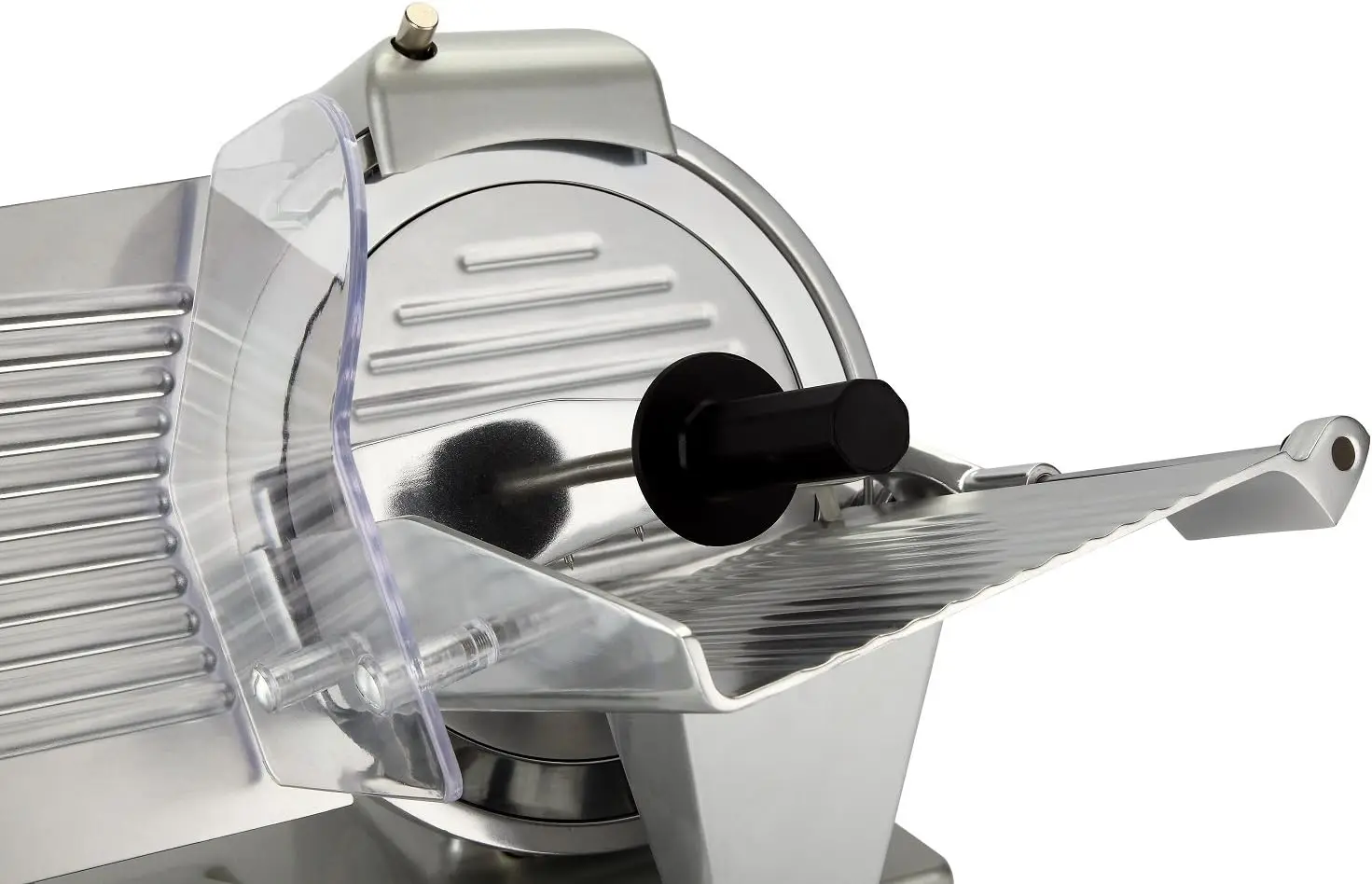 Premium Chromium-plated Steel Blade Electric Deli Meat Cheese Food Slicer Commercial and for Home use 240W BESWOOD250 2