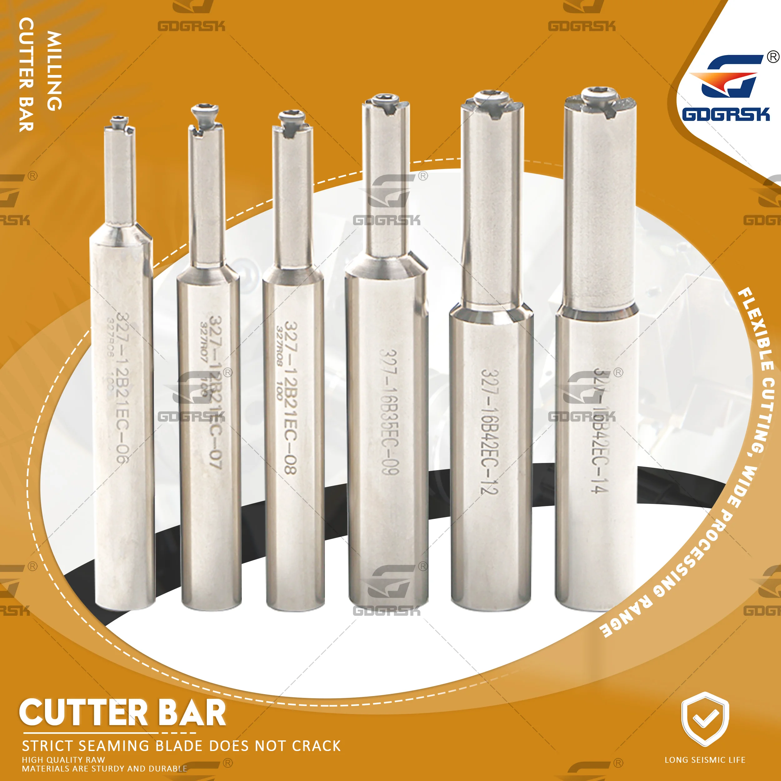 Xcシリーズ超硬旋風バー皿穴カッター,1.0 1.5 2.0 2.5 r1.0 3.0 4.0