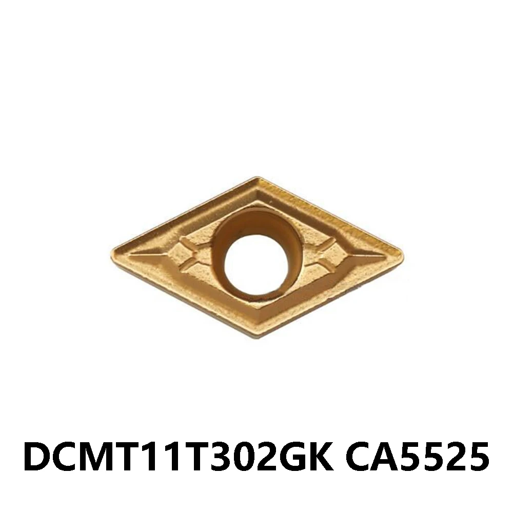 

DCMT 11T302GK 32505GK DCMT11T302GK CA5525 Cutting Of Machining Of Steel PVD COATED CARBIDE FOR TURNING Tools Holder Boring Bar