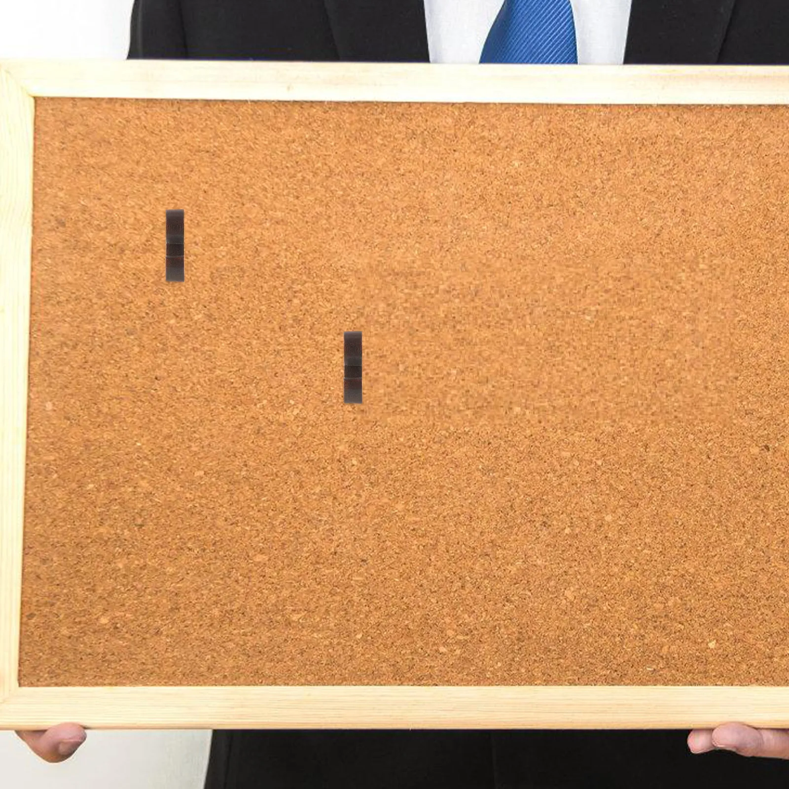 40Pcs 나무 압정핀 고리 사진 고정용 섬세한 푸시핀 게시판 사무용품 장 푸시핀 고리 멀티