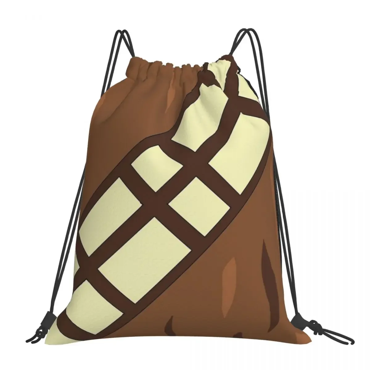 

Wookie Belt Backpacks Multi-function Portable Drawstring Bags Drawstring Bundle Pocket Sundries Bag Book Bags For Travel Student